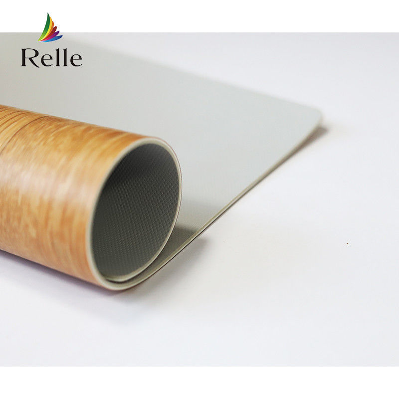 Relle 3,8m PVC Heterogenous Vinyl Flooring Roll Sheet Certyfikat CE / SGS / ISO9001