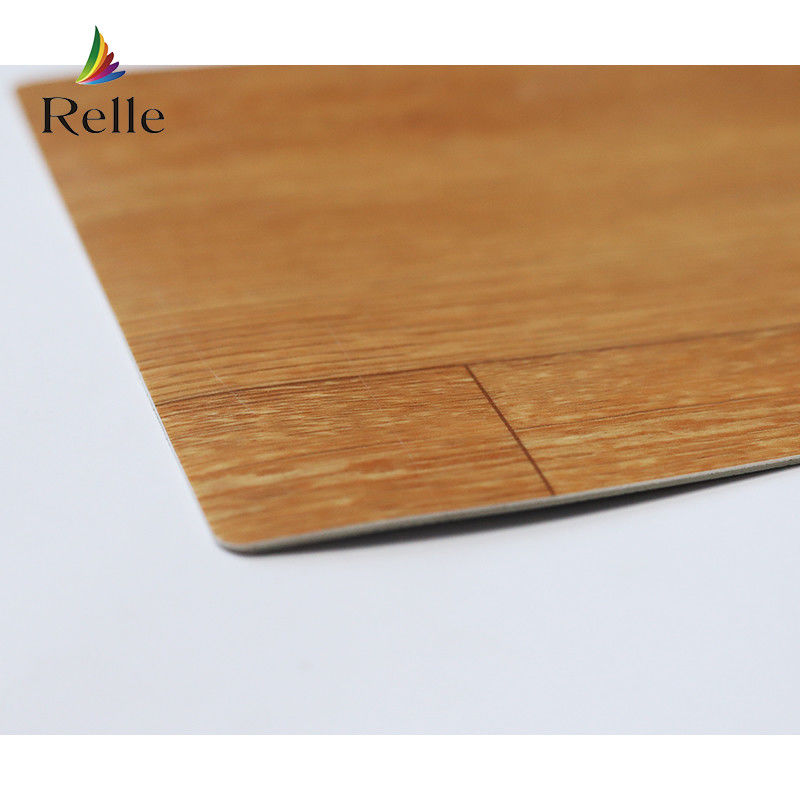 Relle 3,8m PVC Heterogenous Vinyl Flooring Roll Sheet Certyfikat CE / SGS / ISO9001