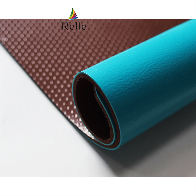 Wnętrze Relle PVC Sport Badminton Court BWF Podłogowy Mat 6.0mm 1.0mm/1.2mm Warstwa zużycia