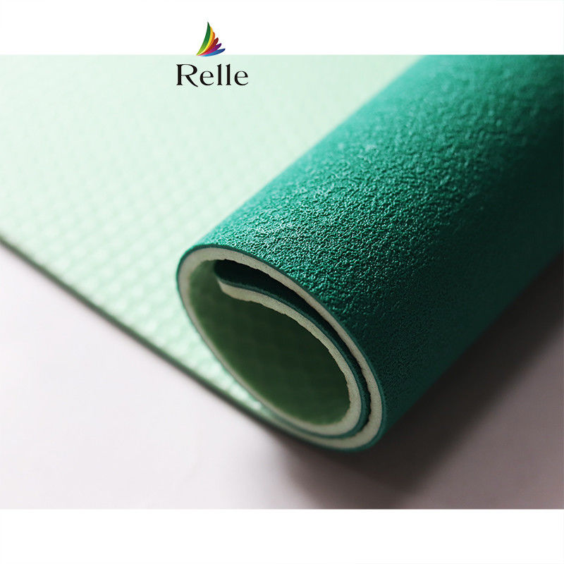 Wnętrze Relle 6mm Wnętrze Green Syntetyczny Badminton Court Podłoga z absorpcją wstrząsów