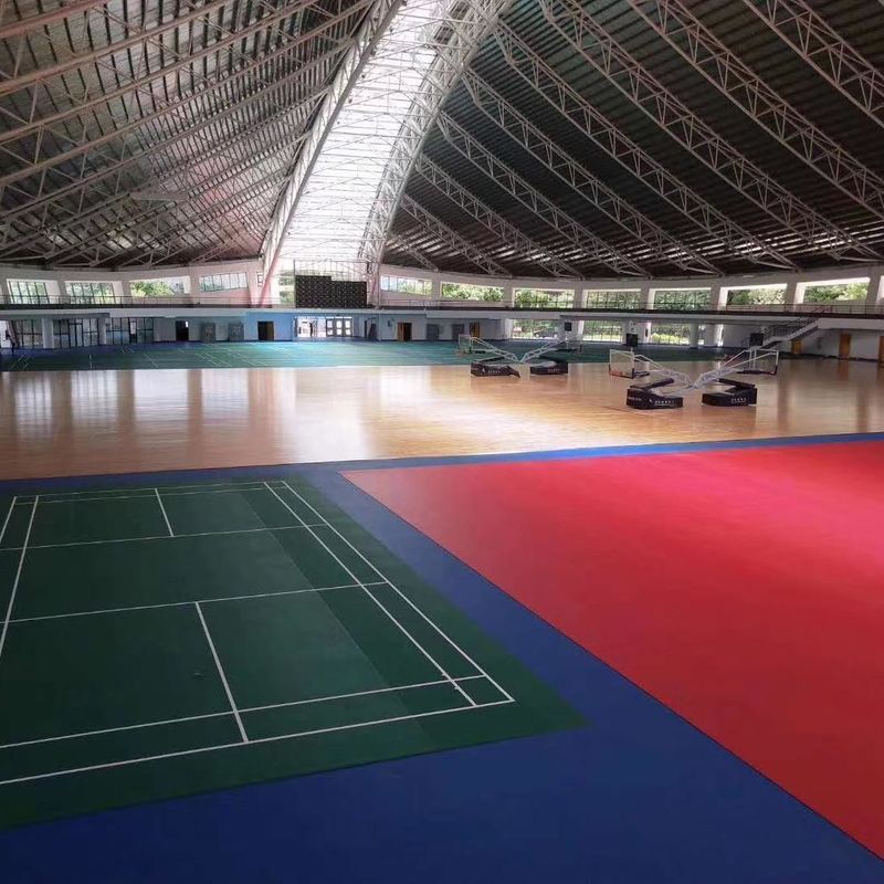 600 opcji kolorystycznych Relle PVC Futsal Court podłogowy z konstrukcją tekstury siatki