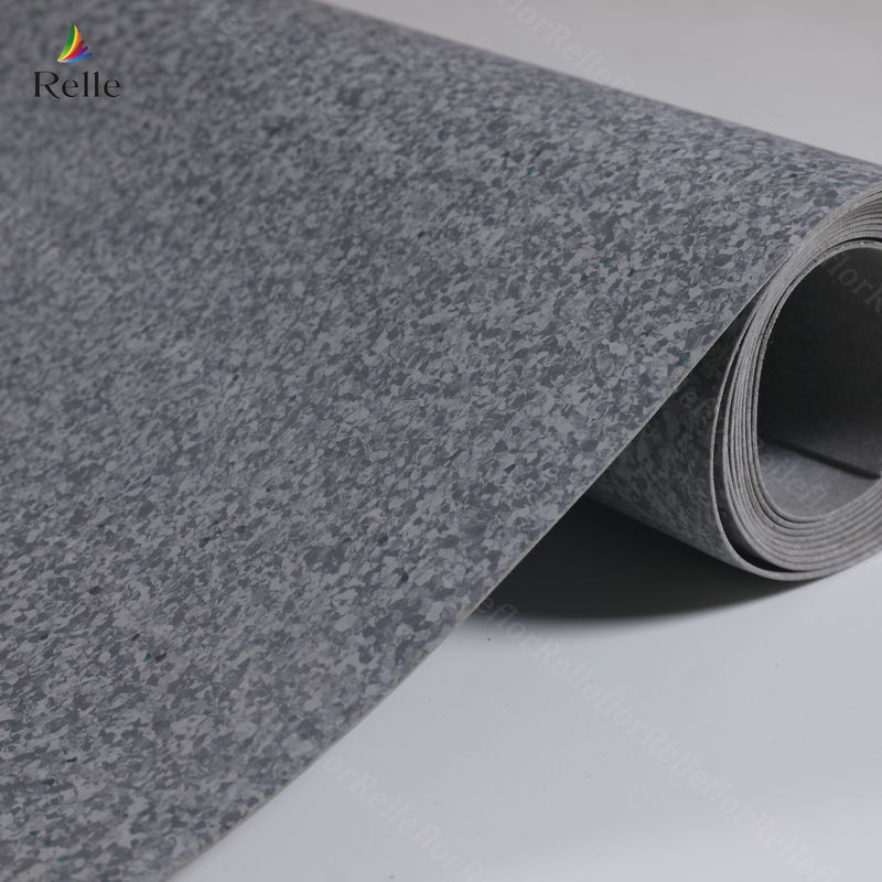Relle PVC jednorodne podłogi winylowe do zastosowań szpitalnych w Guangdong Per Roll