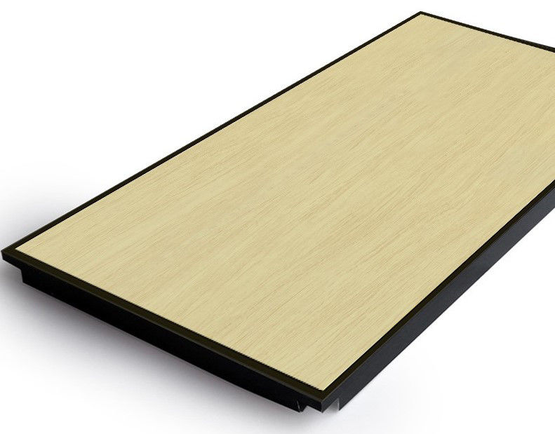 Płytki sufitowe aluminiowe dekoracyjne 2x2 Płytki sufitowe drewniane dla hoteli