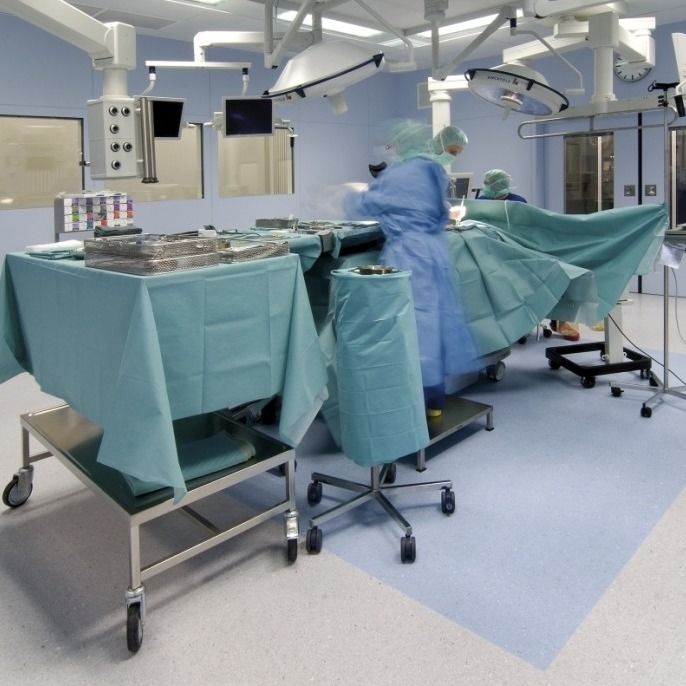 Podłogi jednorodne przeciwpoślizgu dla szpitali PVC jednorodne arkusze winylowe