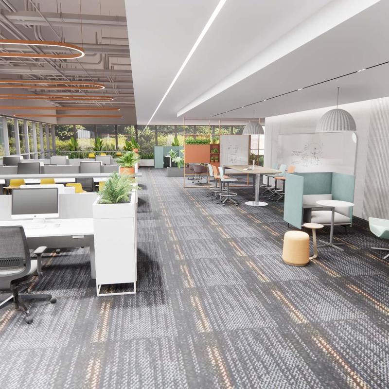 Ulepsz swoją przestrzeń z Relle Homogeneous podłogi miękkie wchłanianie dźwięku i termoizolacyjny dywan