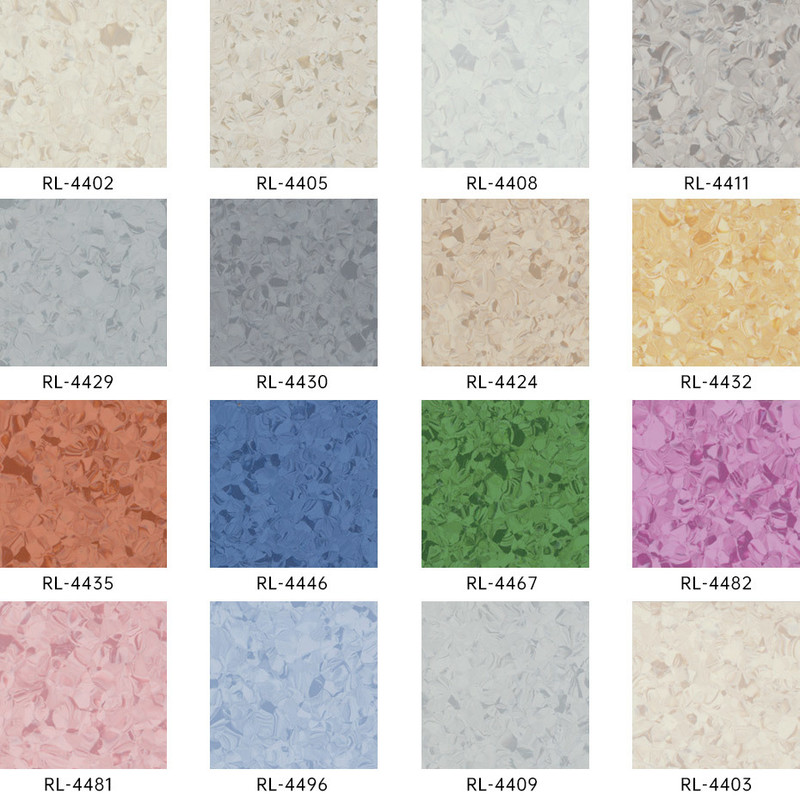 Lumina Health/Seria Infinity: Antymikrobowe, łatwe w czyszczeniu podłogi komercyjne dla domów opieki