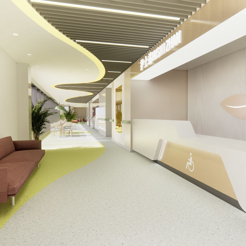 Antypoślizgowa, higieniczna wykładzina winylowa do domów opieki – trwała wersja medyczna