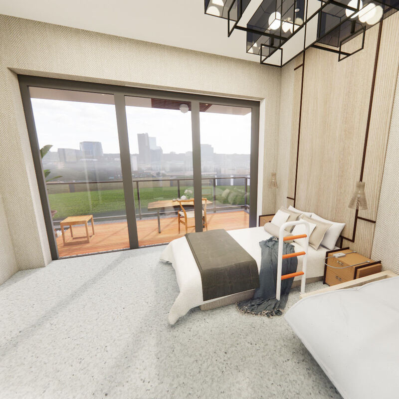 Chemicznie odporna, bezszwowa, homogeniczna wykładzina winylowa przeznaczona do potrzeb sprzątania w domach opieki