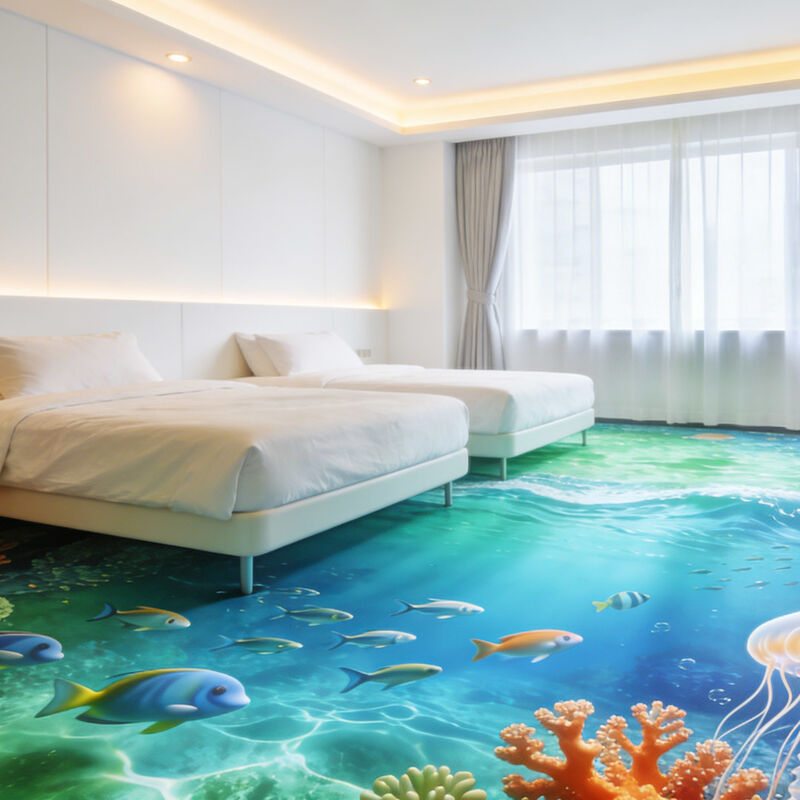 Premium Custom Image 3D dekoracyjne podłogi do pokoi tematycznych