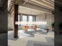 Płytki dywanowe do biura z pętelkowym runem serii DC, łatwe w czyszczeniu